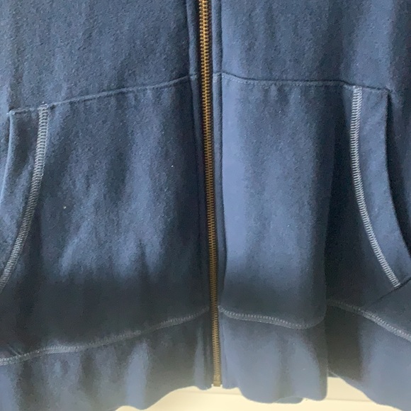 Life Is Good Relaxed Fit Zippered Navy Jacket - Picture 4 of 4